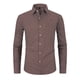 thumbnail image 1 of Blusa y camisa de manga larga con cuello vuelto para hombre, blusa informal a la moda con estampado a cuadros, blusa de manga larga con botones y cuello vuelto para hombre, 1 of 2
