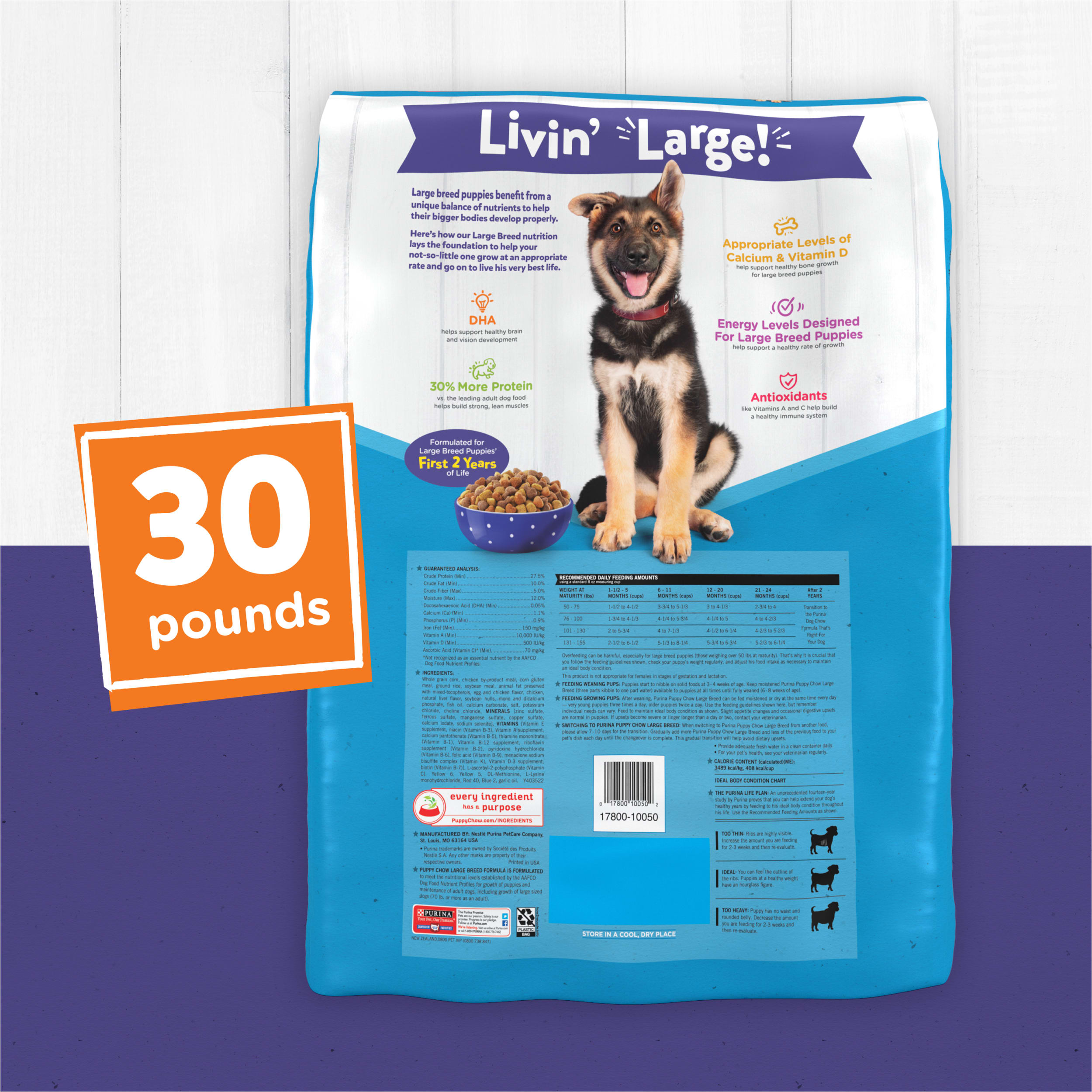 Purina Puppy Chow Large Breed Dry Dog Food photo 6