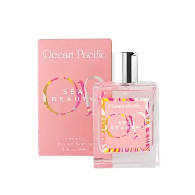 Ocean Pacific Sea Beauty for Her Eau De Parfum 3.4 onzas en spray, 3.4 onzas líquidas