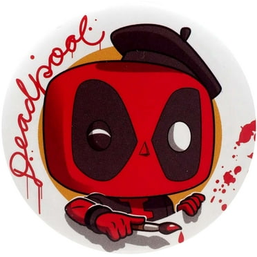 Funko Marvel POP! Artist Deadpool Button