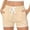 Khaki, variant on Biker Ladies Shorts Running Pockets Clothes Athletic Slim Sexy Shorts for Women,Blue,L