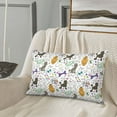 thumbnail image 5 of Hirioo Colorful Poodle Dog for Plush Pillow Cover for Bedroom and Living Room ,Elegant, Comfortable Home Decor-16"x24", 5 of 6