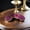 Dark Pink, variant on Rose Quartz Agate Coasters Set of 4 with Gold Resin Edge - Natural Stone Drinkware Tray Decor