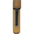 thumbnail image 2 of 4"W x 15 1/2"D x 18"H Tristan Craftsman Ironcrest Rough Sawn Bracket, Western Red Cedar (2"W x 7 1/2"D x 10"H Iron Bracket), 2 of 5