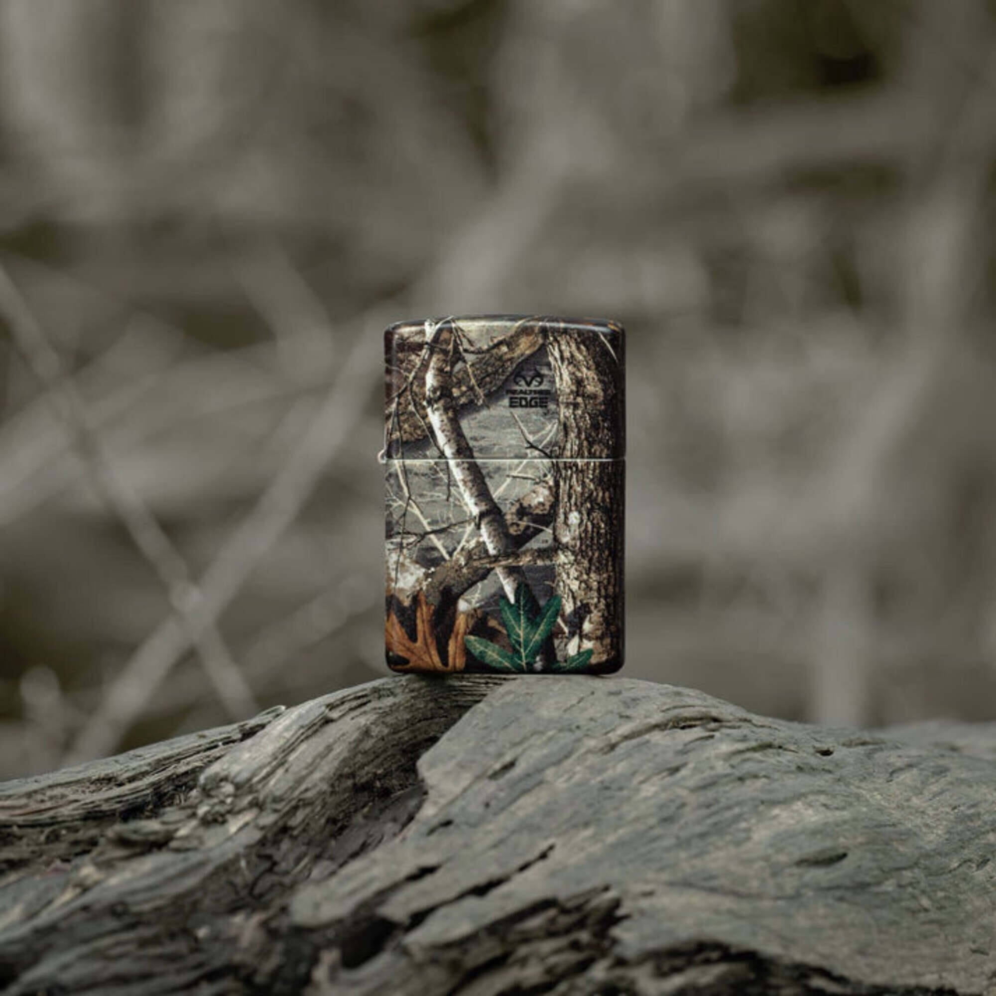 Zippo 46573 Realtree Edge Pattern Metal Windproof Pocket Lighter