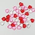 thumbnail image 4 of Acrylic Heart Decorations 10Mm Light - Surface, Valentine's Day Wedding Diy Accessories, Mixed Color 1 Pack, Acrylic Craft Beads For Decoration, 4 of 6