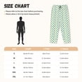 thumbnail image 3 of Sikiie Green polka dots Print Women’s Lounge Pants, Lounge Pants Sleep Bottoms, Lounge for Women, Womens Pajama Pants-Medium, 3 of 6