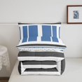 thumbnail image 5 of Erosebridal Lines Art Queen Comforter Set,Modern Stripes Comforter Sets Queen,Polkadot Reversible,3-Piece,1 Comforter and 2 Pillowcases, 5 of 7