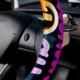 thumbnail image 5 of Valentine's Day Font 14.5 Inch Printing PVC Leather Steering Wheel Cover Auto Accessories, 5 of 6