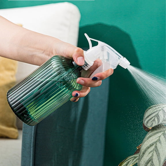 AYktou Spray Bottle for plants, 500Ml/16.91 Oz Adjustable Modes Fine Mist plants Mister Handheld Press Gardening Sprayer Watering Bottle for Outdoor Indoor Gardening Plants Care Cleaning, Dark Green