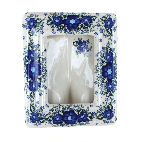 Blue Rose Polish Pottery Melanie Frame
