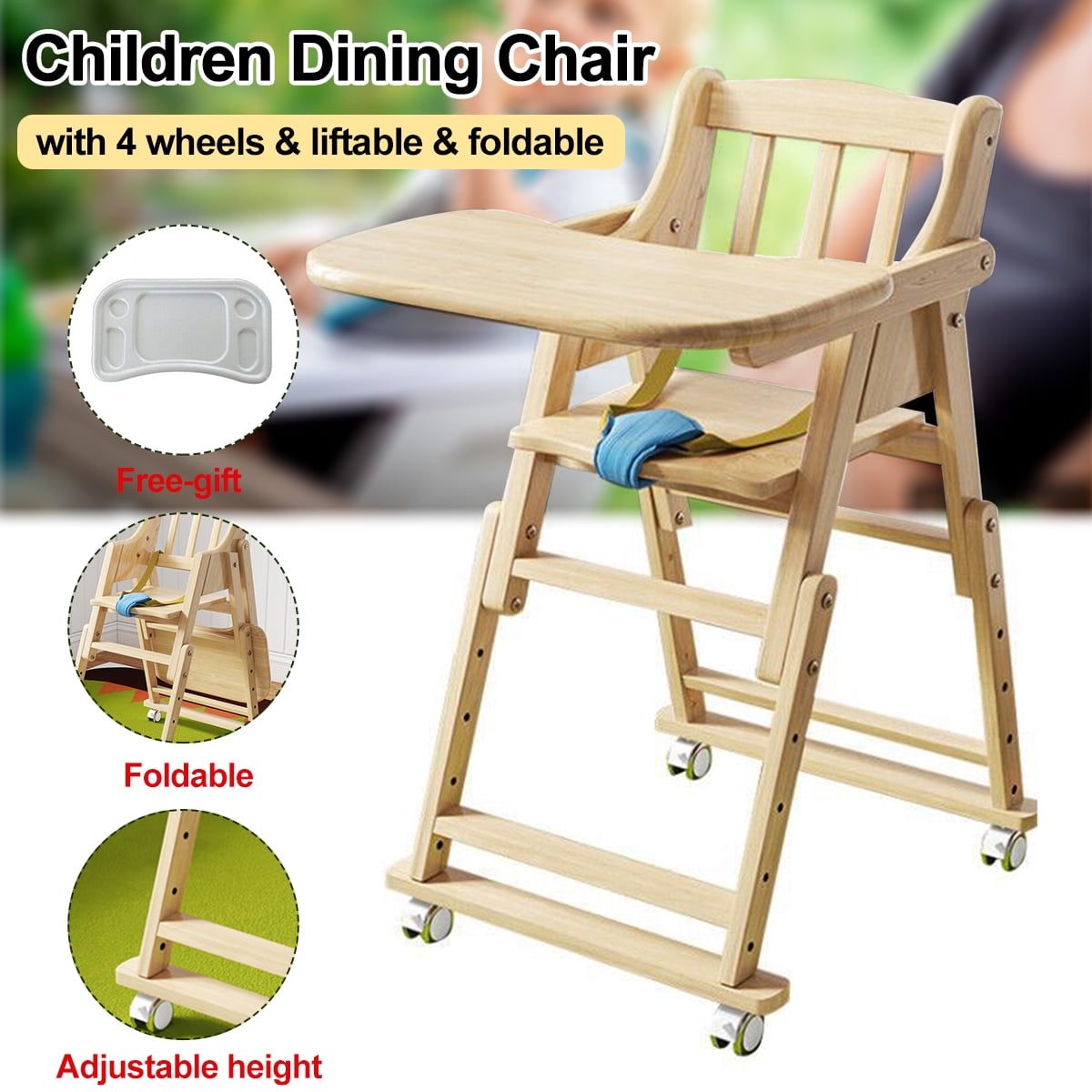 infant wooden chair