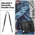 thumbnail image 6 of Shockproof Case for Apple iPad Pro 11 Inch 2024, Rugged Hybrid Protective Cover with Pencil Holder & Shoulder Strap Kids Friendly Rotating Kickstand Case for iPad Pro 11" 2024 M4,Black, 6 of 9