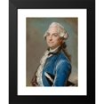 thumbnail image 2 of Gustaf Lundberg 12x14 Black Modern Framed Museum Art Print Titled - The Poet Gustaf Fredrik Gyllenborg (1751 - 1786), 2 of 5