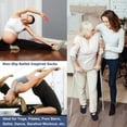 thumbnail image 5 of pairs of yoga socks Women's Anti-slip Garters Ballet Dance Socks Yoga Pilates Ballet, 5 of 5