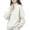 White, variant on Stralyhd Womens Sweatshirt Oversized Long Sleeve Mock Neck Sweater 2026 Fall Casual Fashion Pullover Tops Stretchy Loose Fit Outfits Clothes Basic Lounge Wear White XL