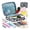 Gray, variant on Yardvibe Crochet Kit for Beginners Adults, 59pcs Full Crochet Starter Set with Yarn, Include 9pcs Ergonomic Crochet Hooks 2.0-6.0 mm & 12pcs Lace Crochet Hooks 0.6-1.9 mm, Gray