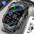 thumbnail image 2 of New Smart Watch 1.96 Inch Screen 420 MAh Bluetooth Call Voice Assistant Watch Sports Fitness Waterproof Smartwatch For Adult, 2 of 4