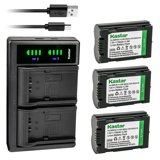 Kastar 3-Pack Battery and LTD2 USB Charger… product image