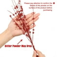 thumbnail image 3 of Christmas Tree Picks Decorations,Bexikou 17 Inch 24 Pcs Artificial Glitter Berry Stem Decorations Bead Sticks,Artificial Glitter Berry Stems Ornaments for Wedding Tree Wreath Christmas Home Decor, 3 of 7