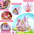 thumbnail image 4 of Bloques Construccion Juguetes Puzzle 3d Para Niño 546pz Xtellar rosa, 4 of 4