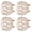 Gold, variant on Yihuala Elegant Crystal Tealight Holders Bowls Vases Set Of 4 Suitable For Table Centerpiece Wedding Home Decoration Ornaments