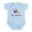 Sky Blue, variant on CafePress - Big Sister T Shirts Birdie Infant Bodysuit - Baby Light Bodysuit, Size Newborn - 24 Months