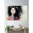 thumbnail image 2 of Hair Poster Wall Art, Modern Wall Decor, 24x36 UNFRAMED, 2 of 3