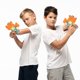 thumbnail image 1 of Juguetes para piscina, juguetes para bebés y niños pequeños. Mini pistola eléctrica acústica con luz. Juguete pequeño Q. Juguete multicolor con ocho sonidos para bebés de 0 a 3 años. Juguete acústico, 1 of 6