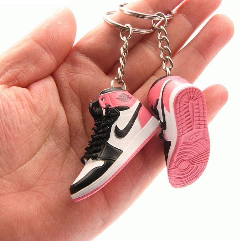 nike keychain pink