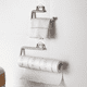 thumbnail image 4 of Portarrollos de papel de cocina Inteprter Soporte de pared de plástico Gris, 4 of 6