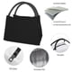 thumbnail image 4 of Fotbe Black Bolsa Térmica Portátil con Estampado, Bolsa de Entrega de Alimentos Aislada, Bolsa Reutilizable de Gran Capacidad para Comidas y Supermercado, 4 of 6