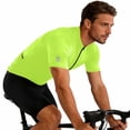 thumbnail image 7 of YanHoo Men's Cycling Bike Jersey Short Sleeve Quarter Zipper Solid Color Shirts Quick Dry Moisture Wicking T-Shirts Summer Casual Workout Tee, 7 of 7