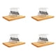 thumbnail image 1 of 32 Piezas Perchas Flojas de Serie de Madera Perchas de Pantalones de Madera Antideslizantes con de Clip de Gancho Antioxidantes Rotación de 360 Grados para Pantalones, 1 of 5