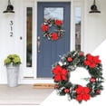 thumbnail image 1 of Tree Decorations Christmas Wreath Christmas Scene Layout for Wedding Decoration Home Decoration Ornament Holiday Decor Event Decoration Party Decoration, 1 of 3