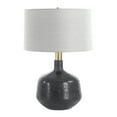 thumbnail image 4 of Uttermost Flanagan Mottled Gloss Table Lamp in Matte Black, 4 of 10