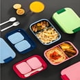 thumbnail image 6 of ASTOTSELL PP Leak-Proof, BPA-Free, Dishwasher/Microwave Safe, Stackable Bento Boxes, for Adults & Teens - Green, 6 of 6
