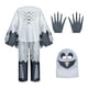 thumbnail image 4 of Disfraz de búho para niños: camiseta, pantalones, capucha y guantes. Ideal para fiestas, Halloween y festivales. 110, 4 of 9