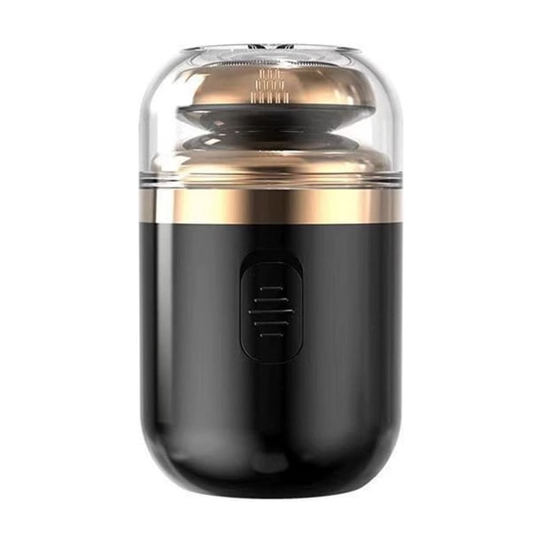 Afeitadora de Bolsillo Inalámbrica Recargable por USB, Recortadora de Barba de Carga Rápida, Ideal para Viajes, para Hombres, Afeitado Limpio