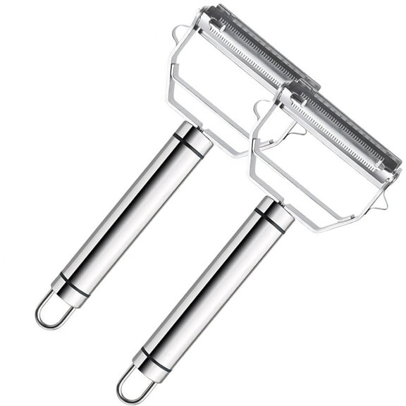 GUIYANIU 2 Pack Stainless Steel Vegetable Peeler for Fruit Potatoes Carrot Cucumber