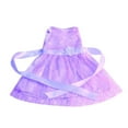 thumbnail image 4 of A-Waroom 1 Pcs 18 inch Doll Summer Dress Princess Dress Elegant Lace Dress with Rose Belt for 18 inch Doll, 4 of 4