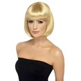 thumbnail image 2 of Smiffys Femmes Partyrama Perruque Bob Court Costume Cheveux Blond, 2 of 2