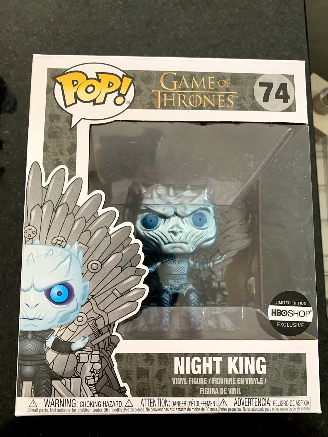 Vinyl Figure Night King Sitting On Throne *BRAND NEW* Game Of Thrones Pop 