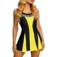 thumbnail image 4 of Traje de baño de una pieza para mujer, traje de baño deportivo ajustado con bloques de color a la moda para mujer, traje de baño de moda playera para mujer, trajes de baño de una pieza para mujer, tra, 4 of 7