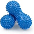 thumbnail image 2 of 2 Pieces Foot Roller Hedgehog Massage Ball Hedgehog Ball Foot Massage Roller For Arm Muscle Foot Pain Relief Relaxation (blue), 2 of 4