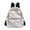 Soft Pink Gold White Marble, variant on JIALIOU Mini Backpack Purse for Women Quilted Casual Daypack Small Travel Shoulder Bag, Blue Black White Marble