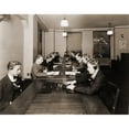thumbnail image 2 of High Technology In 1928 Was The Ny Stock Exchange'S New Quotation System. Photo Shows Men With Headphones And, 2 of 2