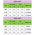 thumbnail image 2 of WIBACKER Ribbed Knit Romper and Headband Outfit Set for Newborn Baby Girls Infant Baseball Fan Short Sleeve Jumpsuit Summer Coming Home Clothes, 2 of 7