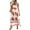Red-A7, variant on Womens Square Neck Boho Maxi Dress Casual Long Spring Summer Dresses Sundresses for Women Beach Vacation 2025 Dark Blue XL