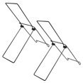 thumbnail image 1 of 2pcs Garden Solar Panel Stand Solar Panel Holder Steel Panel Mobile, 1 of 5